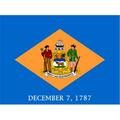 Ss Collectibles 6 ft. X 10 ft. Nyl-Glo Delaware Flag SS37464